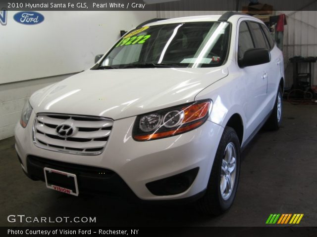 2010 Hyundai Santa Fe GLS in Pearl White