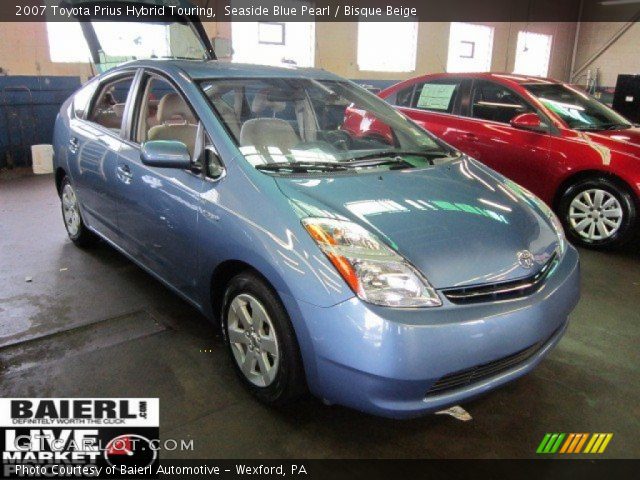 2007 Toyota Prius Hybrid Touring in Seaside Blue Pearl