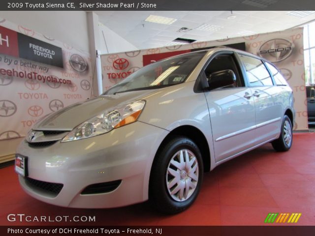 2009 Toyota Sienna CE in Silver Shadow Pearl