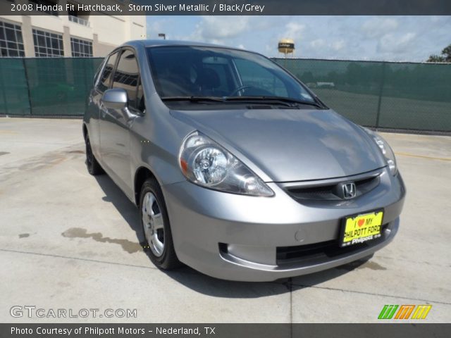 2008 Honda Fit Hatchback in Storm Silver Metallic