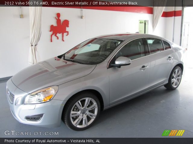 2012 Volvo S60 T6 AWD in Electric Silver Metallic