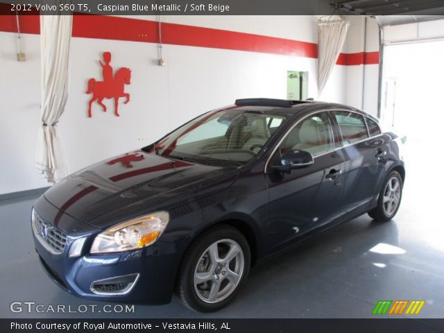 2012 Volvo S60 T5 in Caspian Blue Metallic