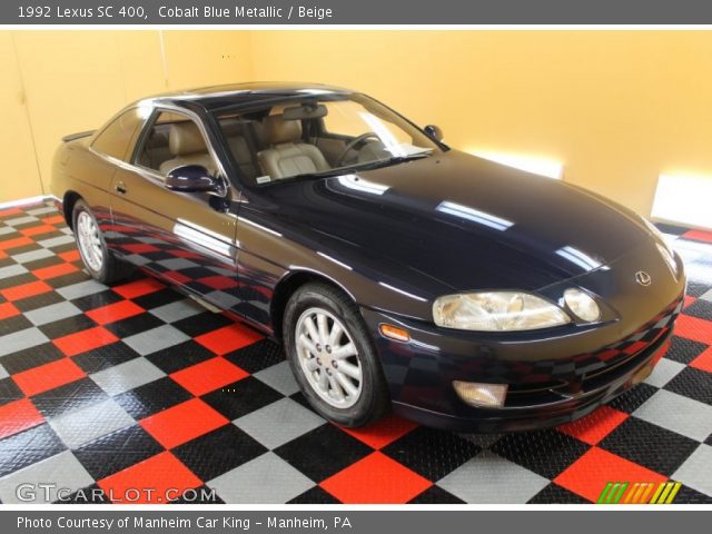 1992 Lexus SC 400 in Cobalt Blue Metallic
