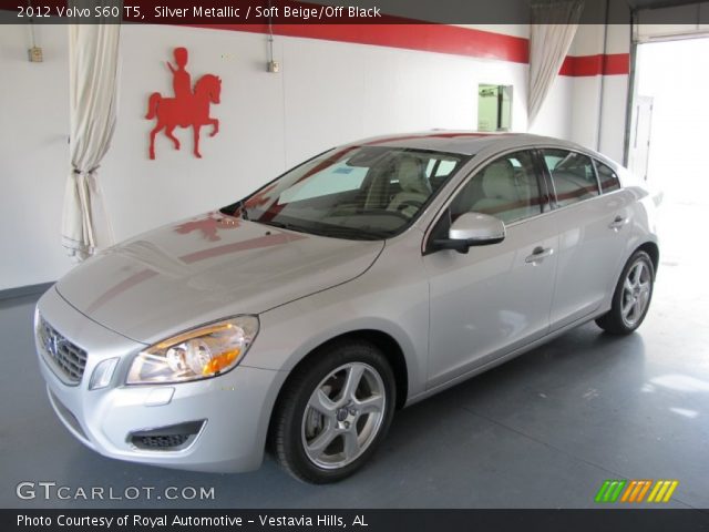 2012 Volvo S60 T5 in Silver Metallic