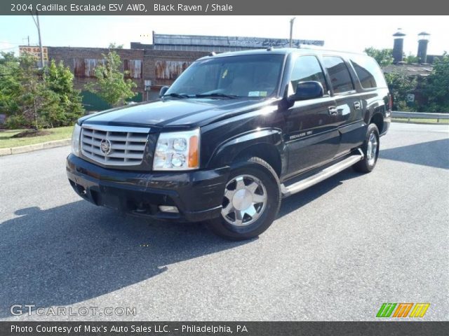 2004 Cadillac Escalade ESV AWD in Black Raven