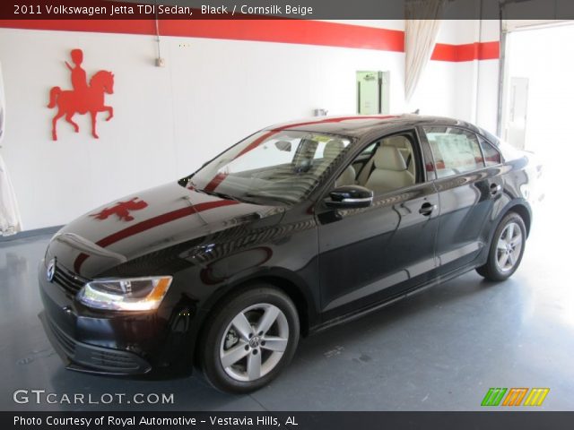 2011 Volkswagen Jetta TDI Sedan in Black