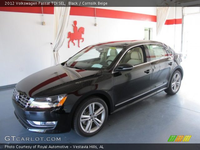 2012 Volkswagen Passat TDI SEL in Black