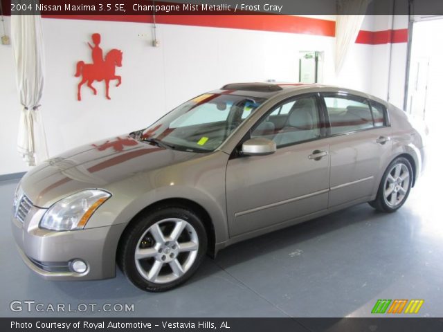 2004 Nissan Maxima 3.5 SE in Champagne Mist Metallic