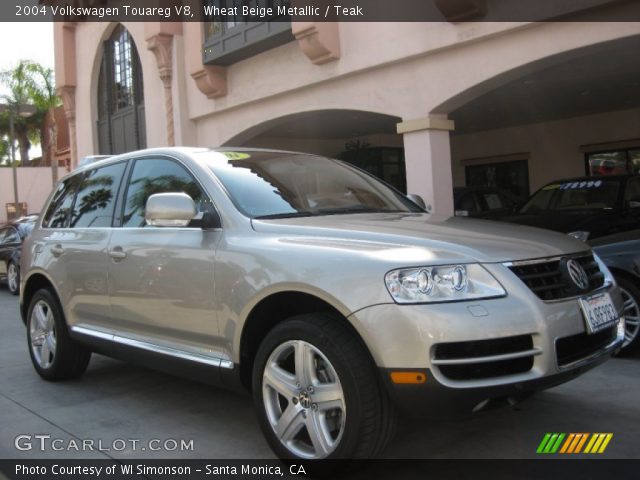 2004 Volkswagen Touareg V8 in Wheat Beige Metallic