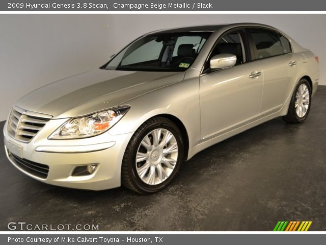 2009 Hyundai Genesis 3.8 Sedan in Champagne Beige Metallic