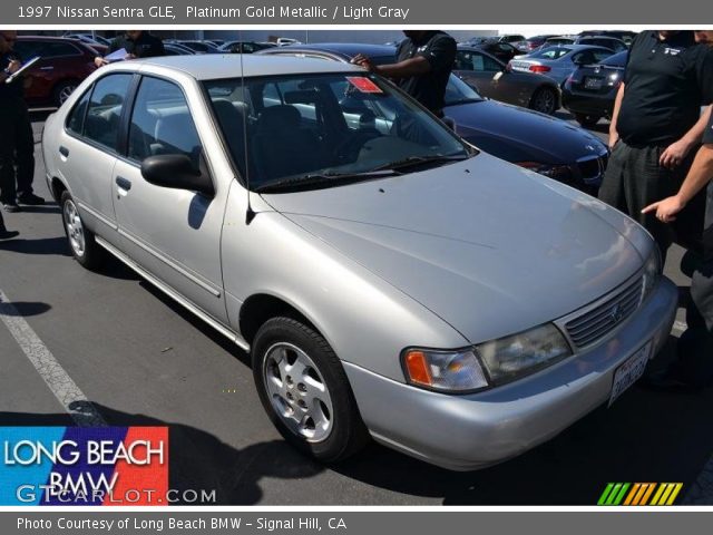 1997 Nissan Sentra GLE in Platinum Gold Metallic