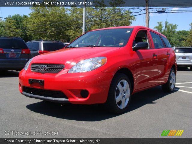 2007 Toyota Matrix  in Radiant Red