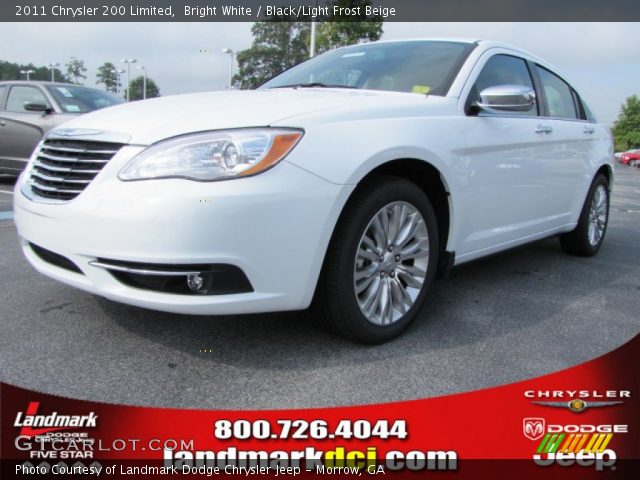 2011 Chrysler 200 Limited in Bright White