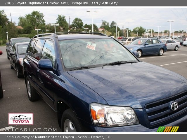 2006 Toyota Highlander Limited 4WD in Indigo Ink Pearl