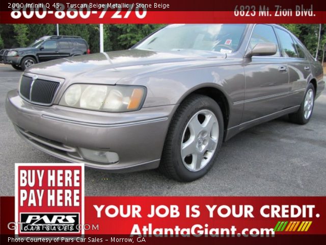 2000 Infiniti Q 45 in Tuscan Beige Metallic