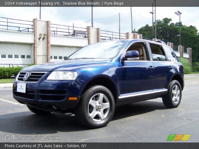 2004 Volkswagen Touareg V6 in Shadow Blue Metallic