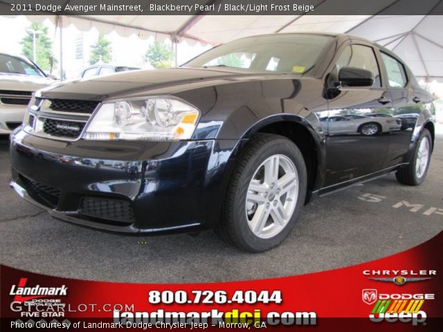 2011 Dodge Avenger Mainstreet in Blackberry Pearl