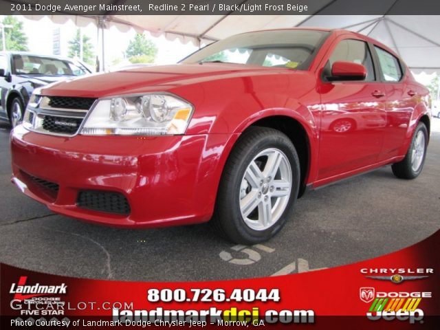 2011 Dodge Avenger Mainstreet in Redline 2 Pearl