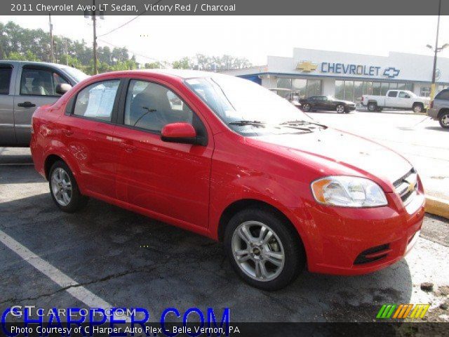 2011 Chevrolet Aveo LT Sedan in Victory Red