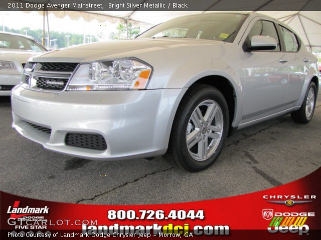 2011 Dodge Avenger Mainstreet in Bright Silver Metallic