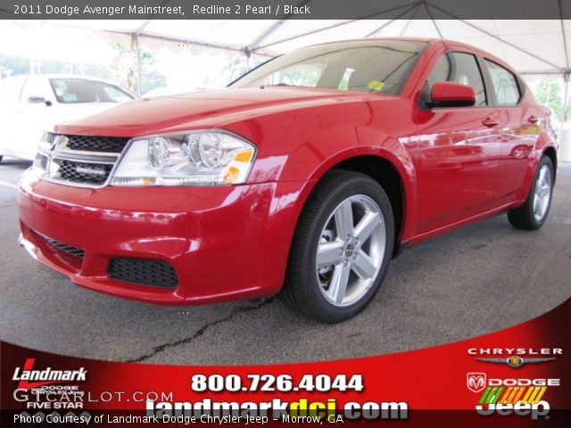 2011 Dodge Avenger Mainstreet in Redline 2 Pearl