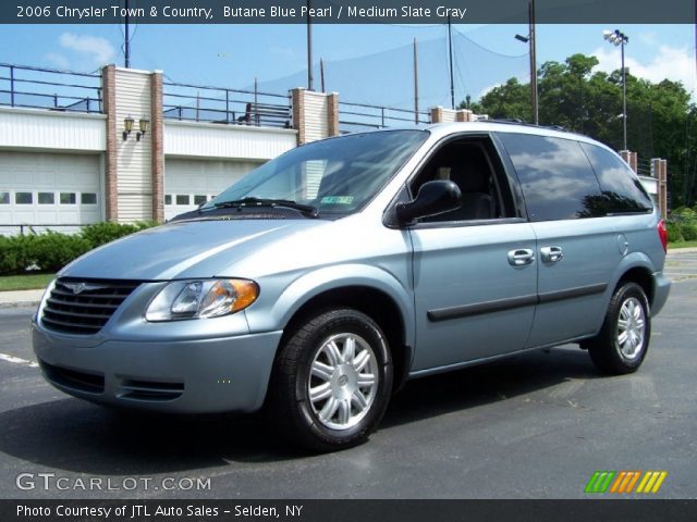 2006 Chrysler Town & Country  in Butane Blue Pearl