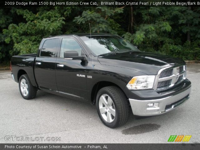2009 Dodge Ram 1500 Big Horn Edition Crew Cab in Brilliant Black Crystal Pearl