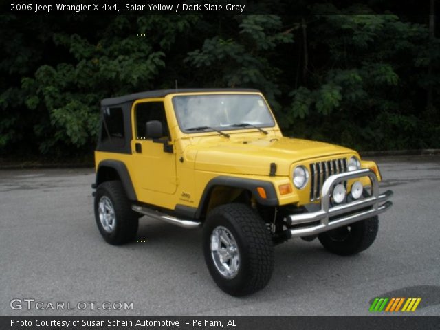 2006 Jeep Wrangler X 4x4 in Solar Yellow
