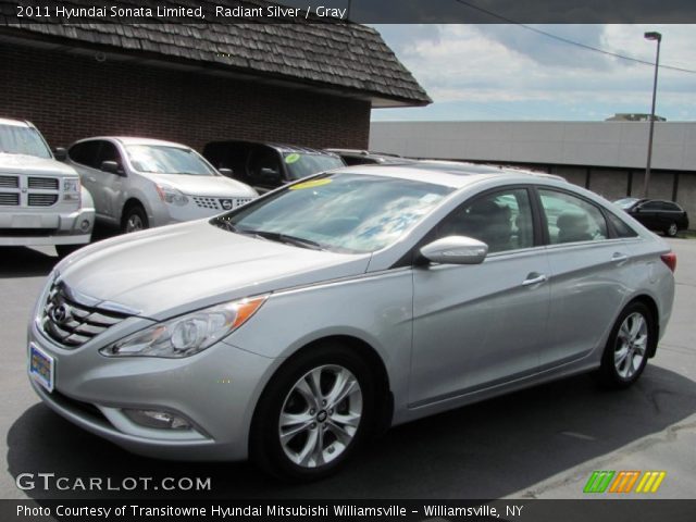2011 Hyundai Sonata Limited in Radiant Silver