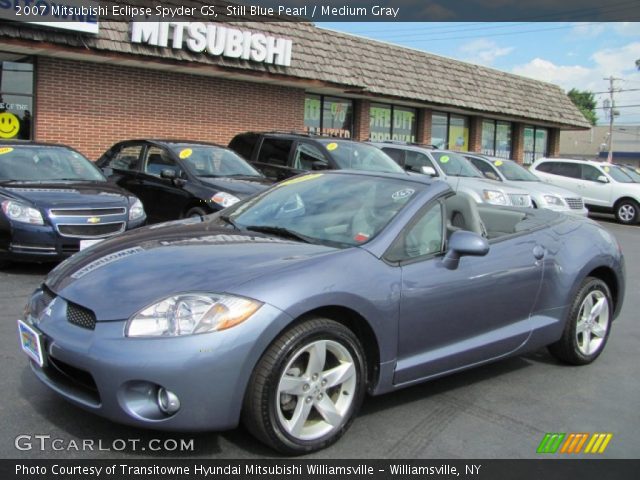 2007 Mitsubishi Eclipse Spyder GS in Still Blue Pearl