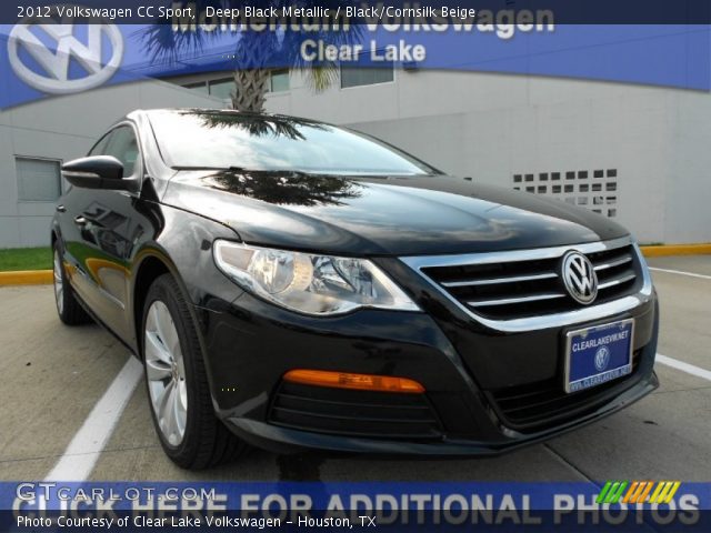 2012 Volkswagen CC Sport in Deep Black Metallic