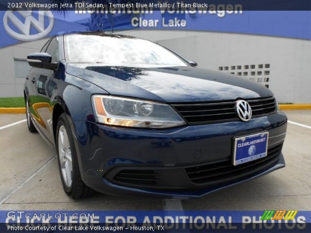 2012 Volkswagen Jetta TDI Sedan in Tempest Blue Metallic