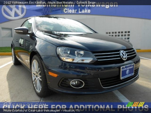 2012 Volkswagen Eos Komfort in Night Blue Metallic