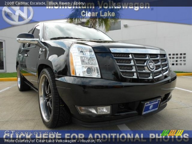 2008 Cadillac Escalade  in Black Raven