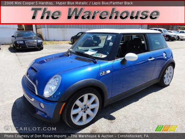 2006 Mini Cooper S Hardtop in Hyper Blue Metallic