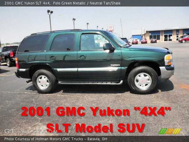 2001 GMC Yukon SLT 4x4 in Polo Green Metallic