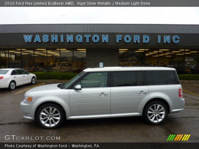 2010 Ford Flex Limited EcoBoost AWD in Ingot Silver Metallic