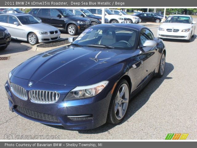 2011 BMW Z4 sDrive35is Roadster in Deep Sea Blue Metallic