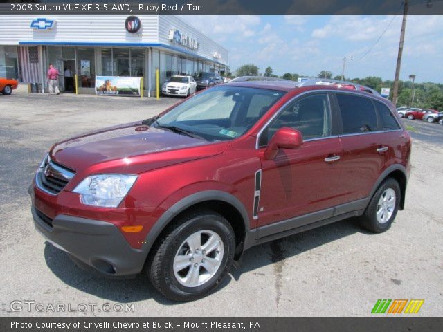 2008 Saturn VUE XE 3.5 AWD in Ruby Red