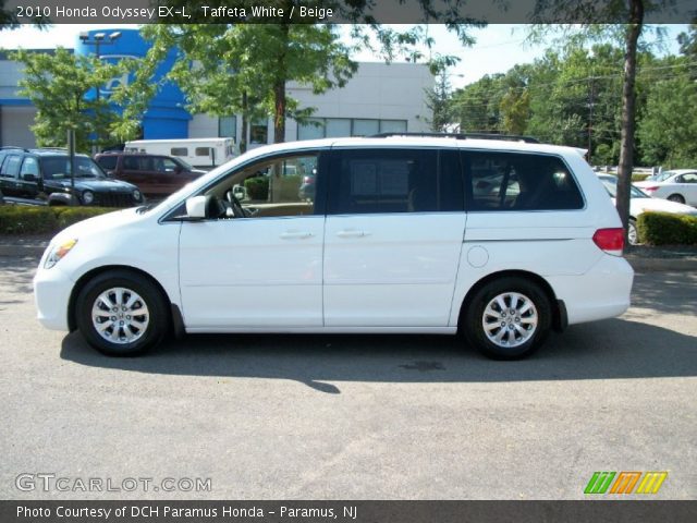 2010 Honda Odyssey EX-L in Taffeta White