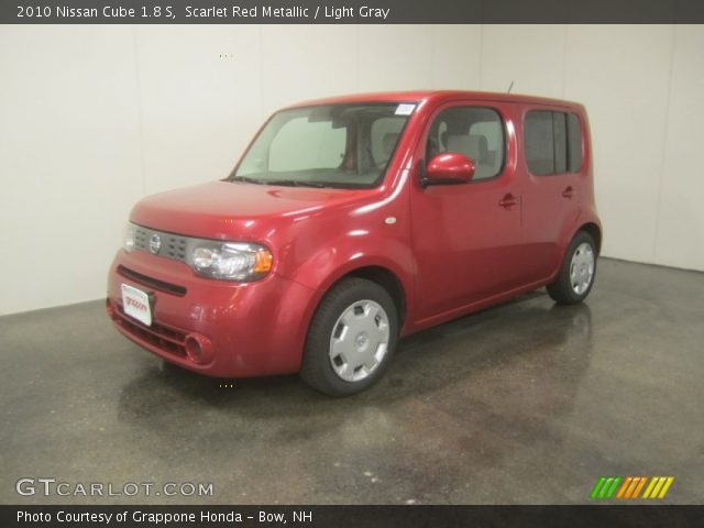2010 Nissan Cube 1.8 S in Scarlet Red Metallic