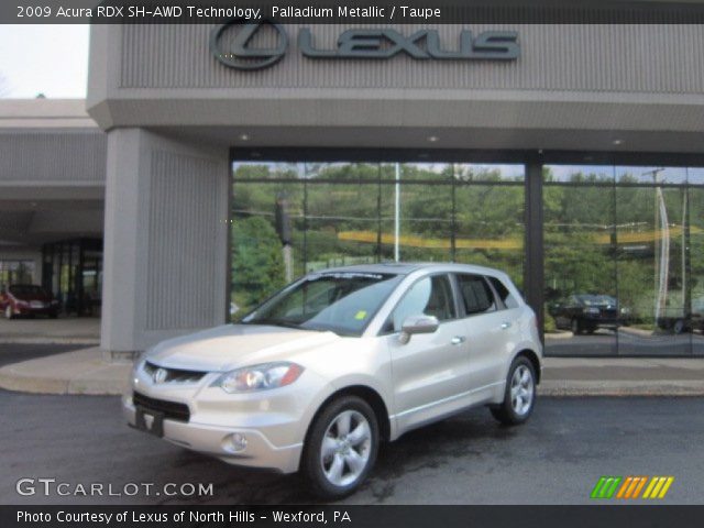 2009 Acura RDX SH-AWD Technology in Palladium Metallic