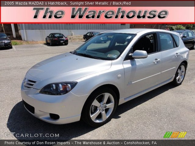 2005 Mazda MAZDA3 s Hatchback in Sunlight Silver Metallic