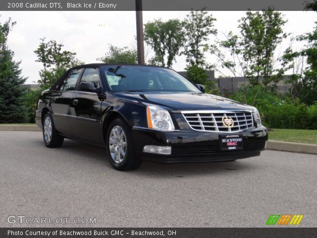 2008 Cadillac DTS  in Black Ice