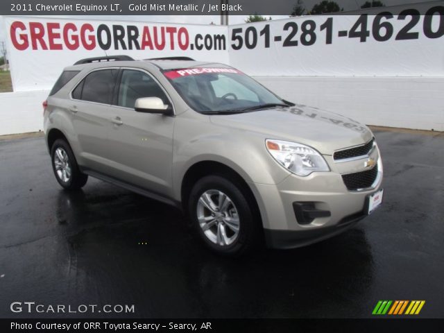 2011 Chevrolet Equinox LT in Gold Mist Metallic