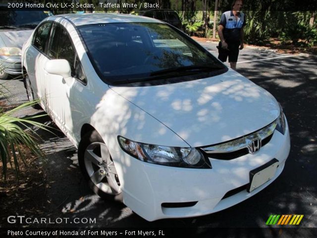 2009 Honda Civic LX-S Sedan in Taffeta White