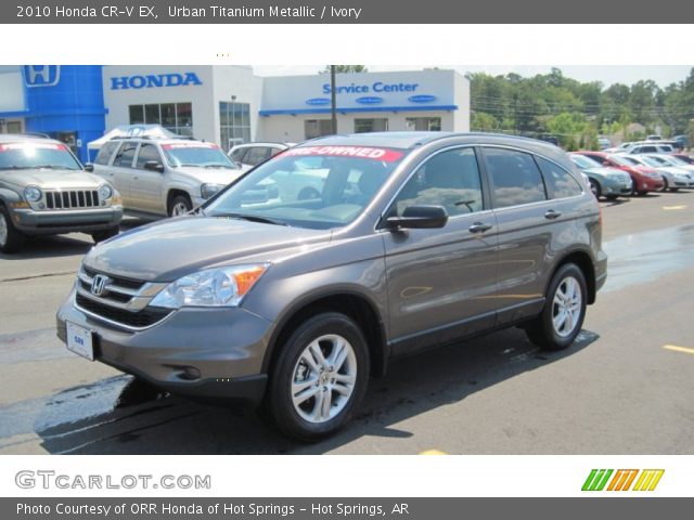 2010 Honda CR-V EX in Urban Titanium Metallic