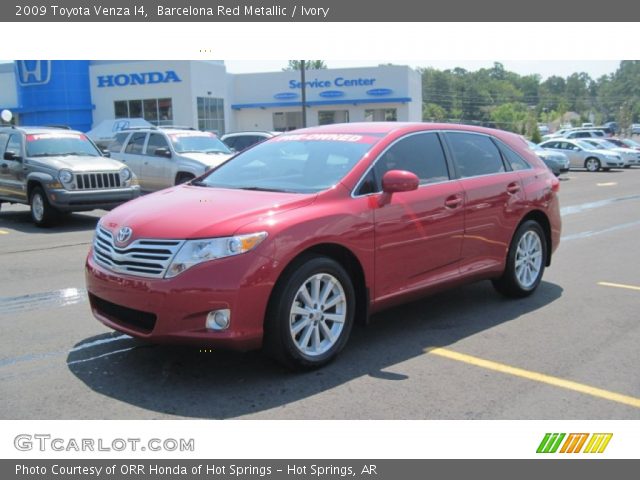 2009 Toyota Venza I4 in Barcelona Red Metallic