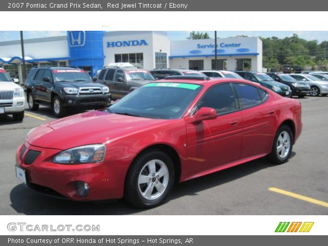 2007 Pontiac Grand Prix Sedan in Red Jewel Tintcoat