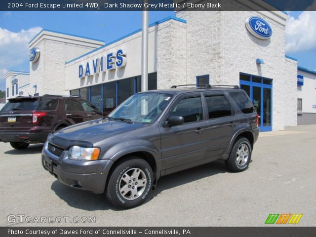2004 Ford Escape Limited 4WD in Dark Shadow Grey Metallic